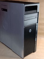 HP Z620 3D Workstation. 2 x 10-core Xeon E5-2680 v2 CPU, 128GB RAM. No HDD.