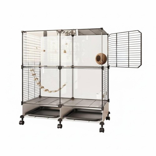 Multi level parrot villa - multi-level,