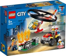 60248 LEGO City Fire Flying Helicopter Response Chopper 93 Pieces Age 5 Years+