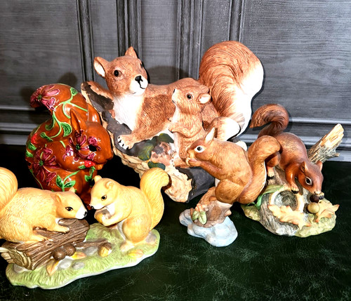 Job lot squirrel - lot, figurine