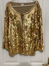 Gold Sequin Jacket, with