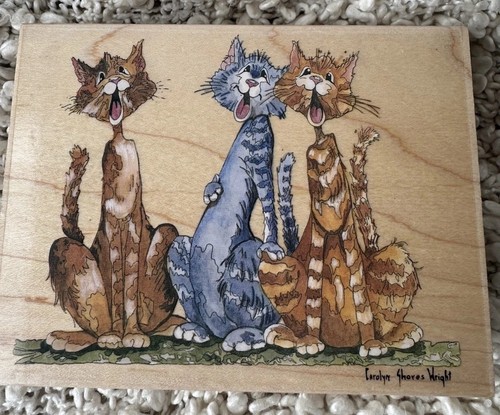 90157 kitty chorus stamps - chorus,