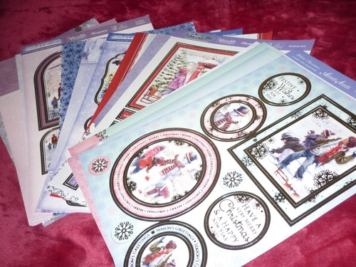 Hunkydory xmas card kits - 4,