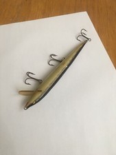 Vintage Rapala Silver Floating Balsa Lure abouy 17cm in lenght