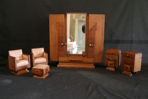 Deco bedroom miniature - bedroom, model