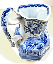 REDUCED! Rare antiqueBOOTHS British Scenery series MILK JUG/CREAMER 4.8"H x3.8"W