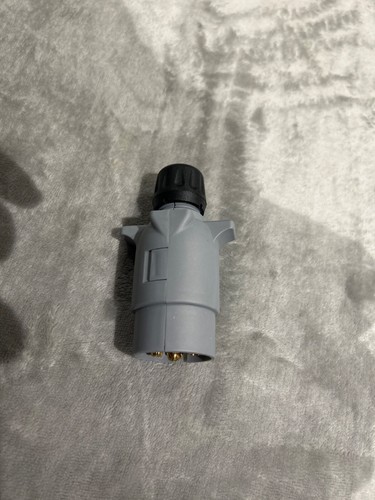 Grey plug for - for, caravan