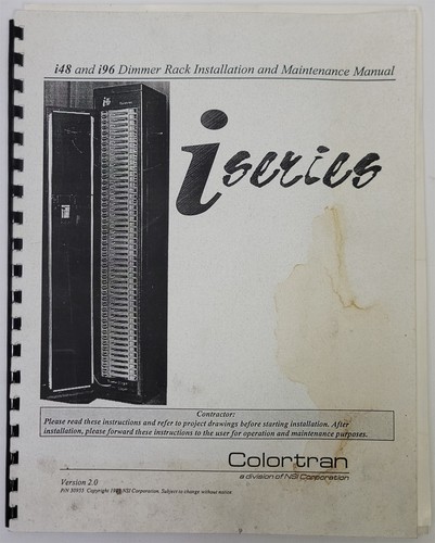 Colortran iseries i48 - colortran, &