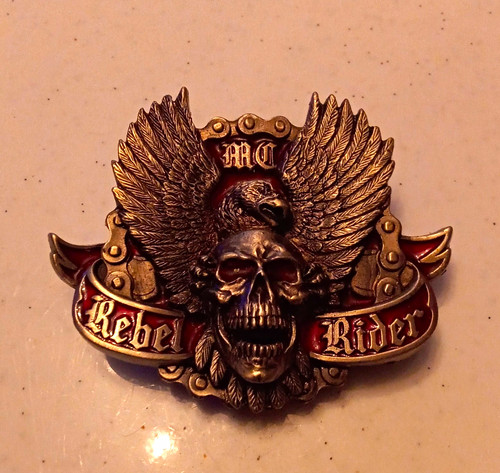 Men rebel rider skull - skull, &
