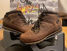 Firetrap brown destressed leather Boots Men’s UK11 walking smart casual 🔥vgc