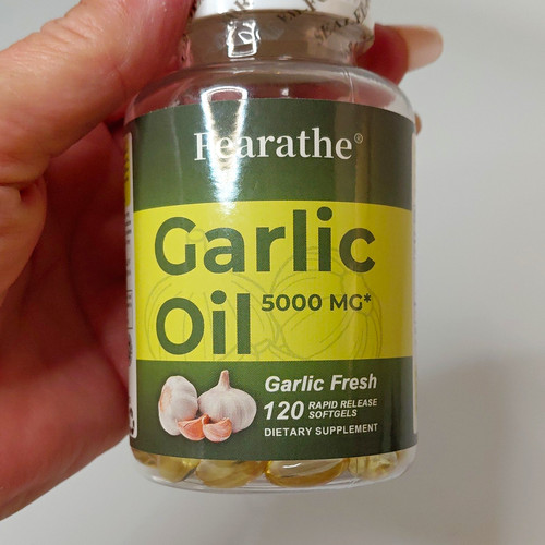 Fearathe garlic oil 5000mg - fearathe, 120