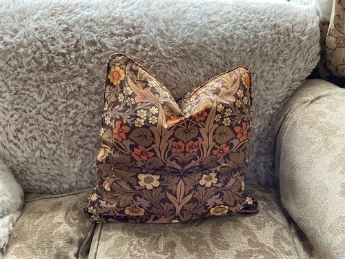 Vintage william morris cushion - william,