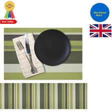 Washable Green Crossweave