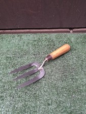 Vintage Garden Hand Fork Old Garden Tool (#269)