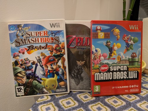 Nintendo wii game bundle - nintendo,