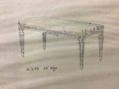 Vintage original drawing - vintage,