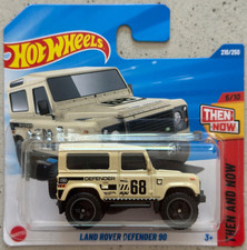 Hot Wheels LAND ROVER DEFENDER 90 with Protector Then and Now Double Cab 110