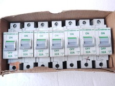 Job Lot 7x Crabtree 32A Type 3