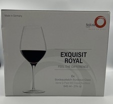 Stolzle Lausitz Bordeaux Glass