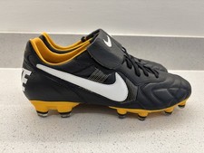 Nike Tiempo 94 Football boots FG, Black / Gold, UK7 Ltd Edition BNIB