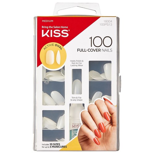 Kiss false nails manicure full - false,