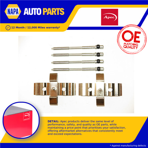 Brake pad fitting kit - pad,