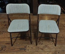 2 Vintage Folding Chairs