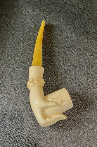 Antique meerschaum smoking - an,