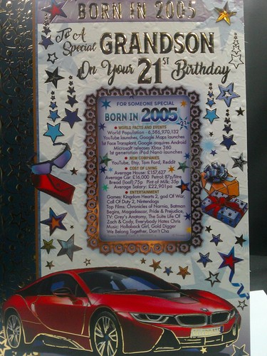 21st grandson birthday - grandson,