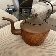 Large Antique Copper Kettle