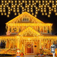 400 LED Icicle Lights 12M