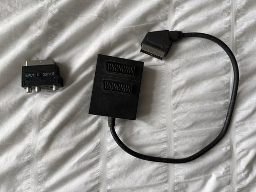 Way scart splitter with - way,