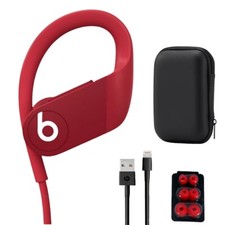 Beats Dr. Dre Powerbeats4 Wireless Bluetooth In Ear Headphones Red Earbuds