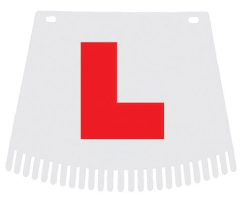 Learner mudflap vespa - learner, &