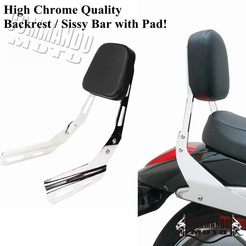 Motorcycle rear backrest - rear, sissy