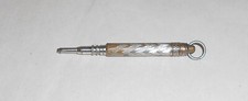 Antique Silver Plated Chatelaine Propelling Pencil