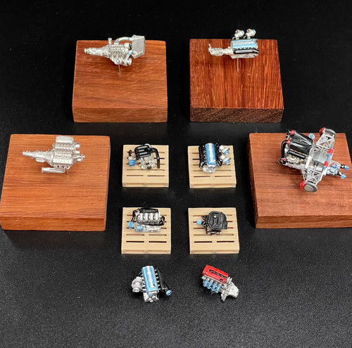 Diorama turbo engine - 1/64,