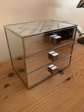 Mirrored Glass Jewellery Box BNWOT