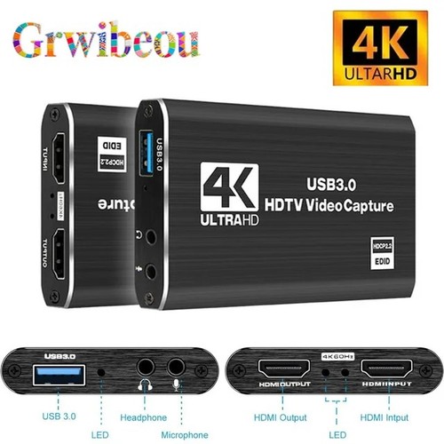 Audio video capture - 4k,