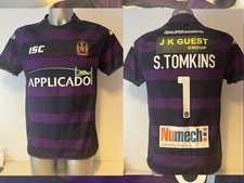 Wigan Warriors Tomkins Adult Small Kooga Rugby League Shirt Jersey Top Vintage A