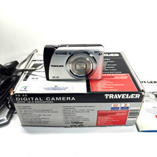 Traveler XS 40 10MP Digital Camera 3" LCD 4x Zoom Silver - Boxed