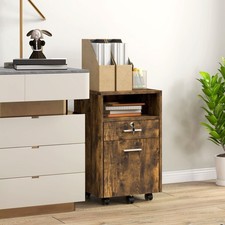 Rustic Brown Filing Cabinet 2