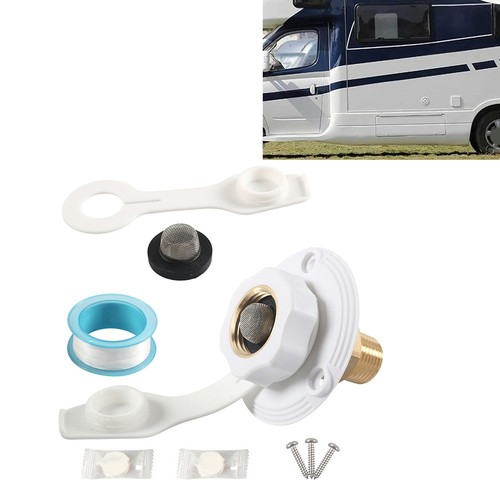 Brass one way inlet - brass, for