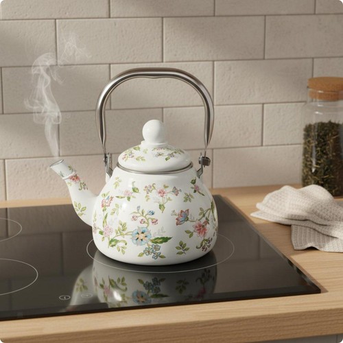 Enamelled kettle induction - 1l,