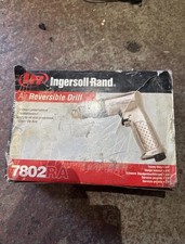 INGERSOLL RAND 7802RA 3/8” Reversible Air Drill, Heavy Duty, 2,000 RPM, 0.5 HP