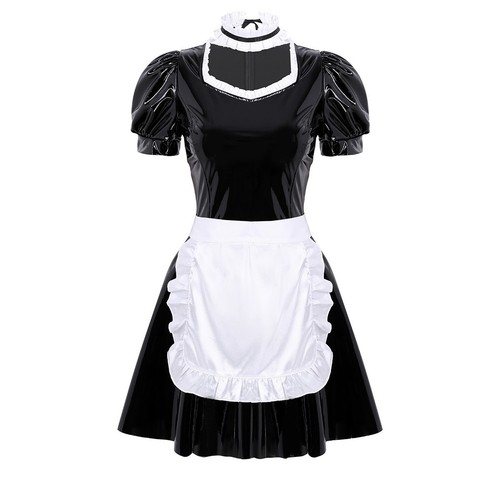 Women patent leather french - patent,