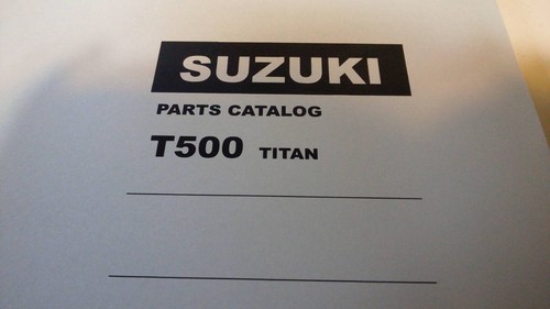 Parts list for - parts, t500