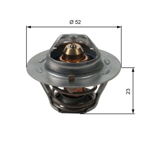 Gates thermostat coolant fits - thermostat,coolant,