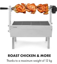 2-in-1 Electric Rotisserie BBQ