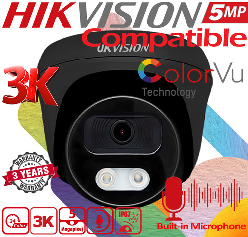 Ukvision 5mp colorvu - ukvision, 2.8mm